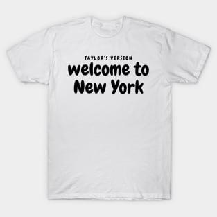 Welcome to New York 1989 T-Shirt